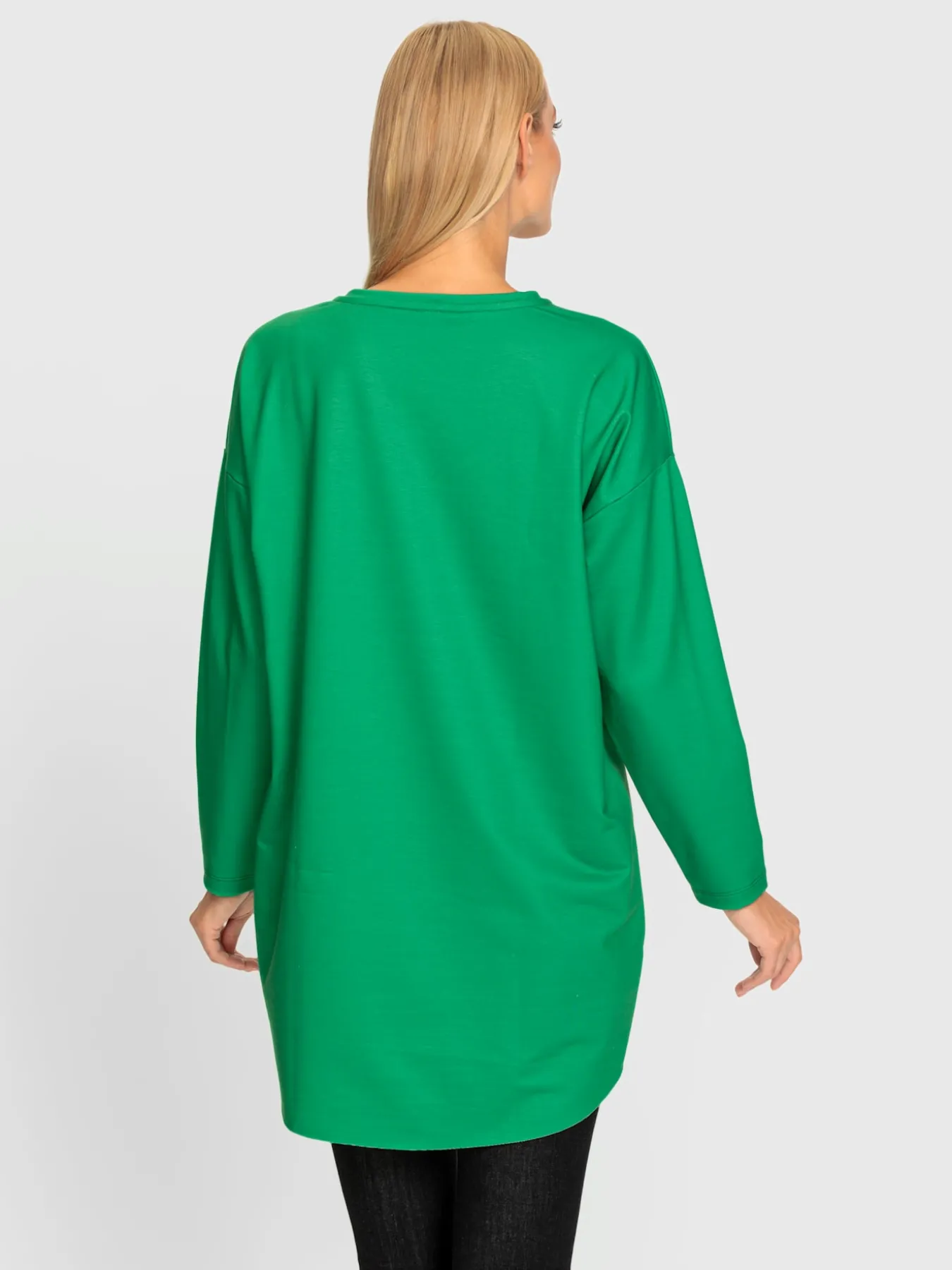 T-shirt long inscription tendance