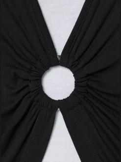 T-shirt look superposé tendance