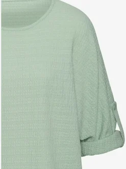 T-shirt manches avec bride et bouton pour un port différent - longues ou courtes