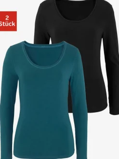 T-shirt manches longues basique bien-être