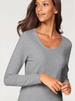 T-shirt manches longues basique bien-être