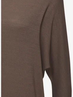 T-shirt manches longues manches chauve-souris pour un look décontracté