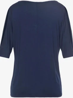 T-shirt manches mi-longues avec découpe