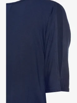 T-shirt manches mi-longues avec découpe