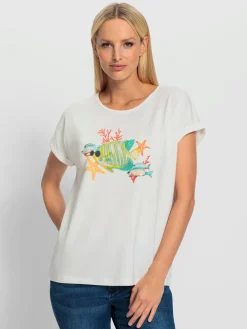 T-shirt motif imprimé