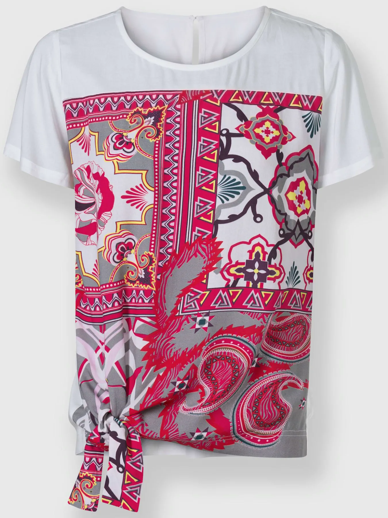 T-shirt motif imprimé devant