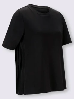 T-shirt plissé élasthanne