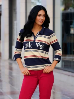 T-shirt rayé 50% coton