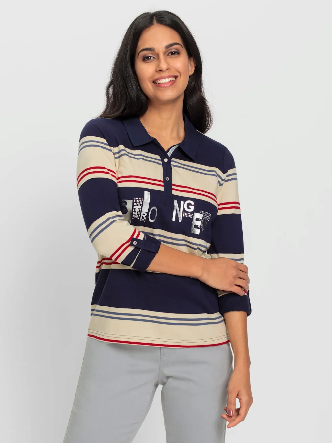 T-shirt rayé 50% coton