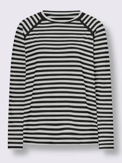 T-shirt rayé motif à rayures mode