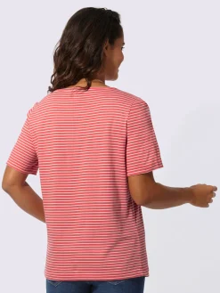 T-shirt rayé pur coton