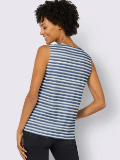 T-shirt rayé pur coton