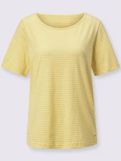 T-shirt rayé pur coton