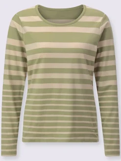 T-shirt rayé pur coton