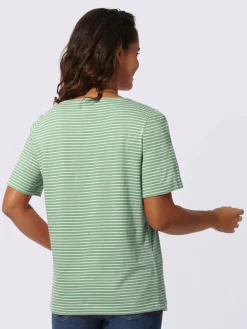 T-shirt rayé pur coton