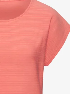 T-shirt structure rayée tendance
