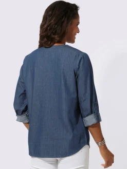 Tunique en jean pur coton