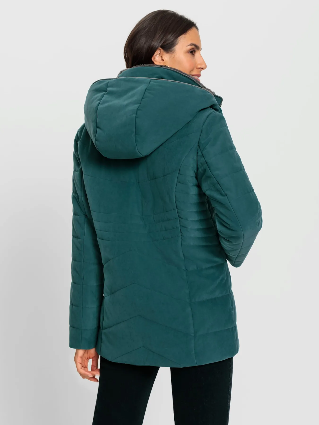 Veste à capuche capuche amovible