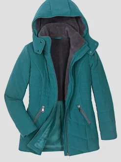 Veste à capuche capuche amovible