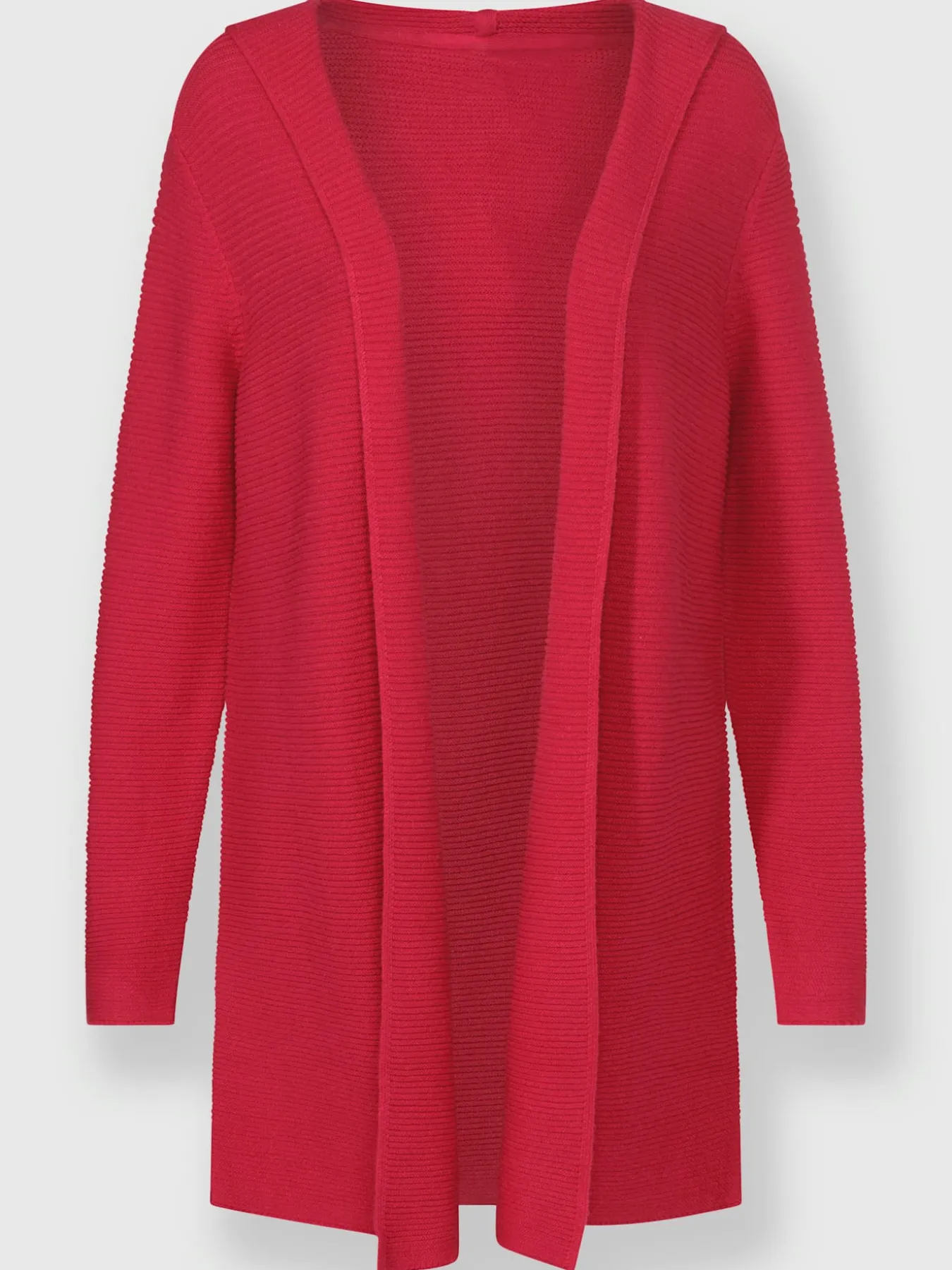 Veste à capuche en tricot motif tricoté avantageux