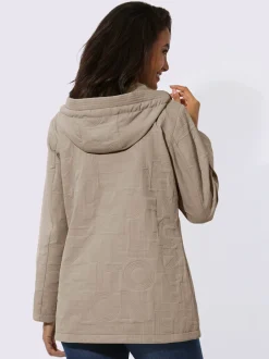 Veste aspect gaufré