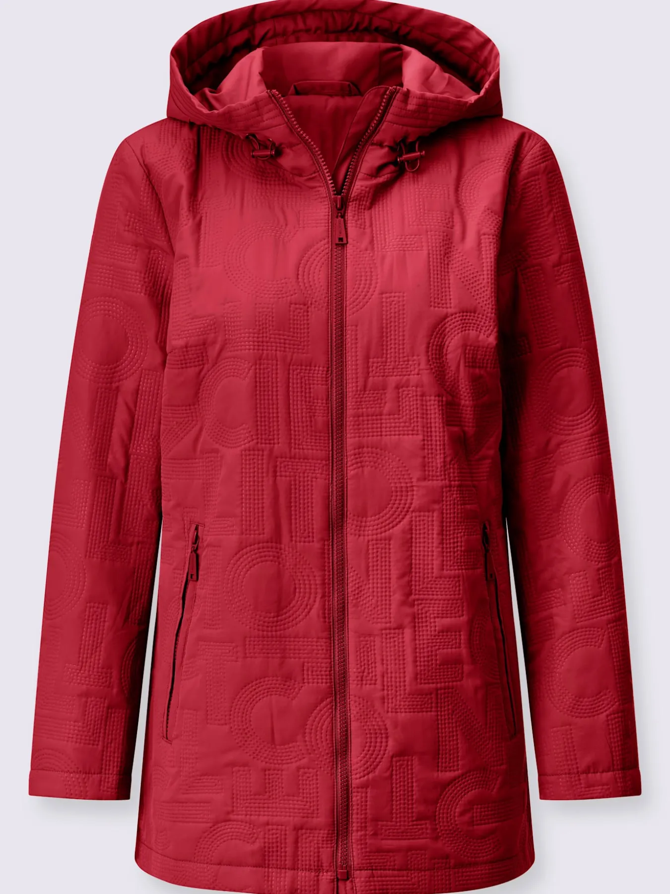 Veste aspect gaufré