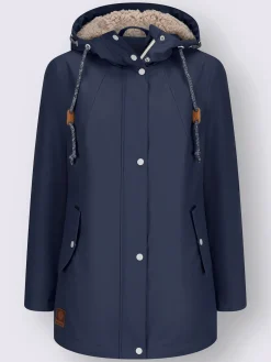Veste capuche à coulisse et stoppeurs