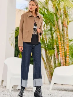 Veste courte qualité douce et moelleuse