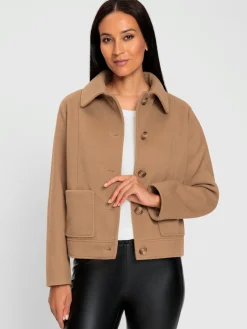Veste courte qualité douce et moelleuse