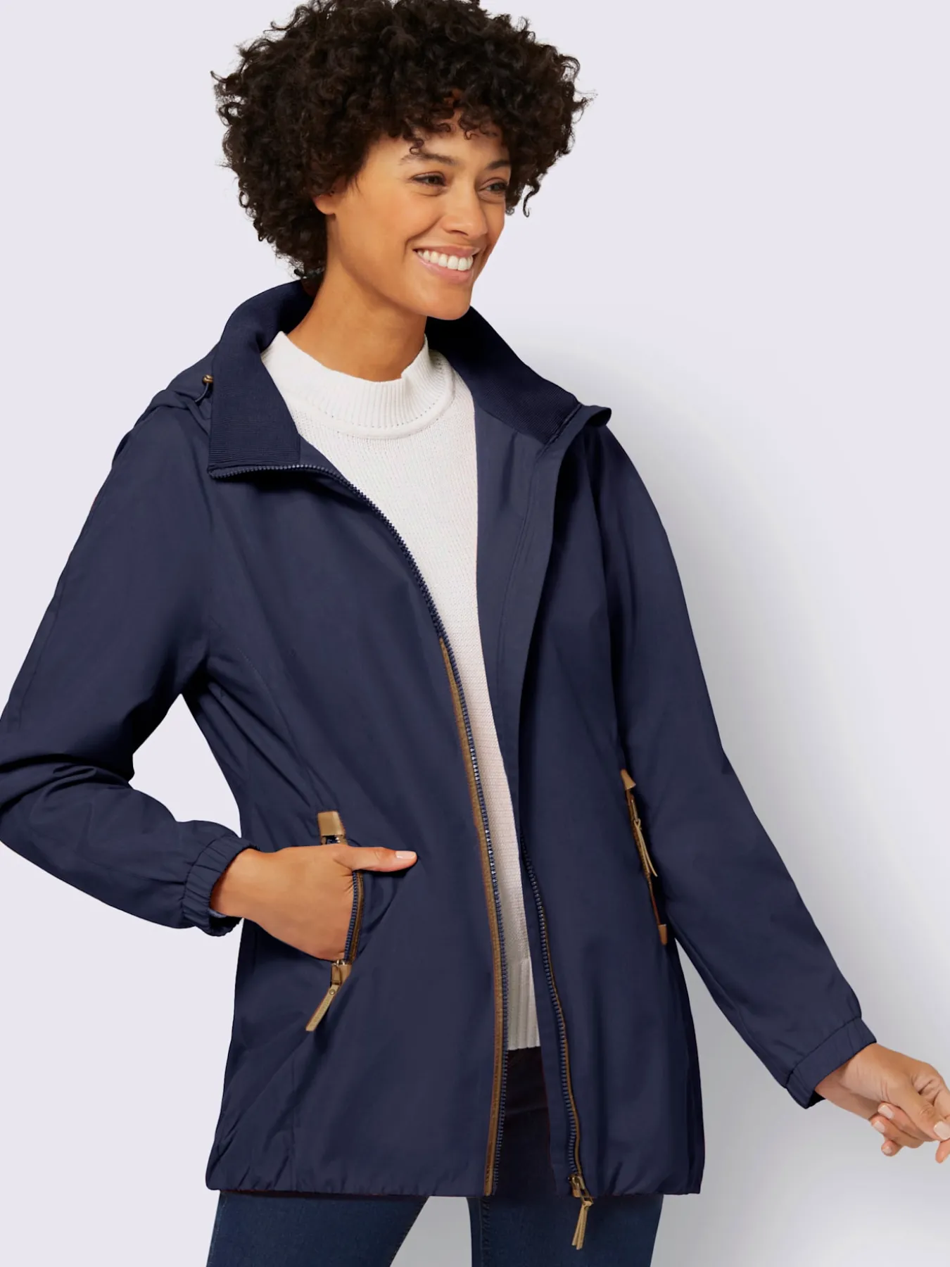 Veste de mi-saison microfibre douce