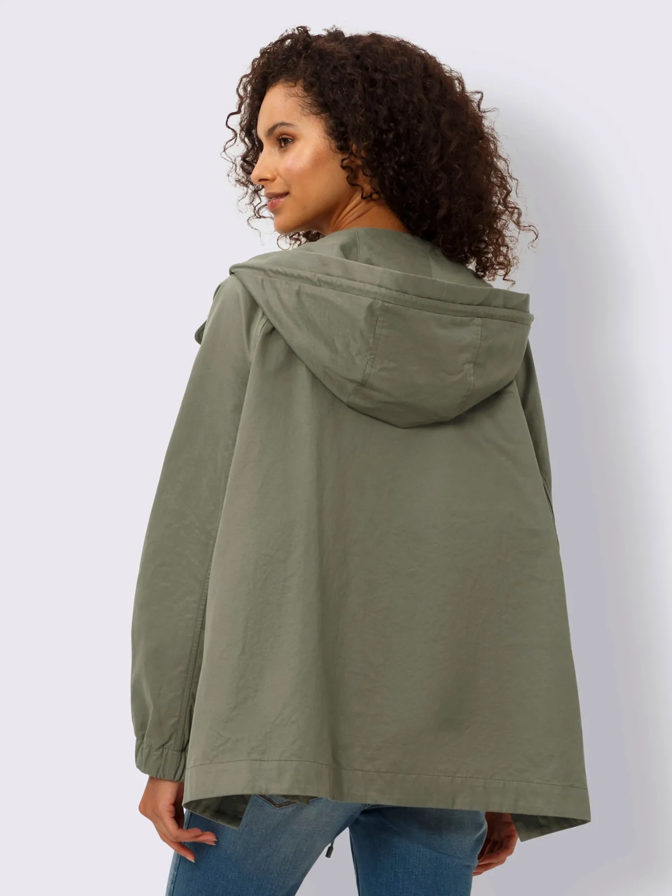 Veste de mi-saison style parka très moderne