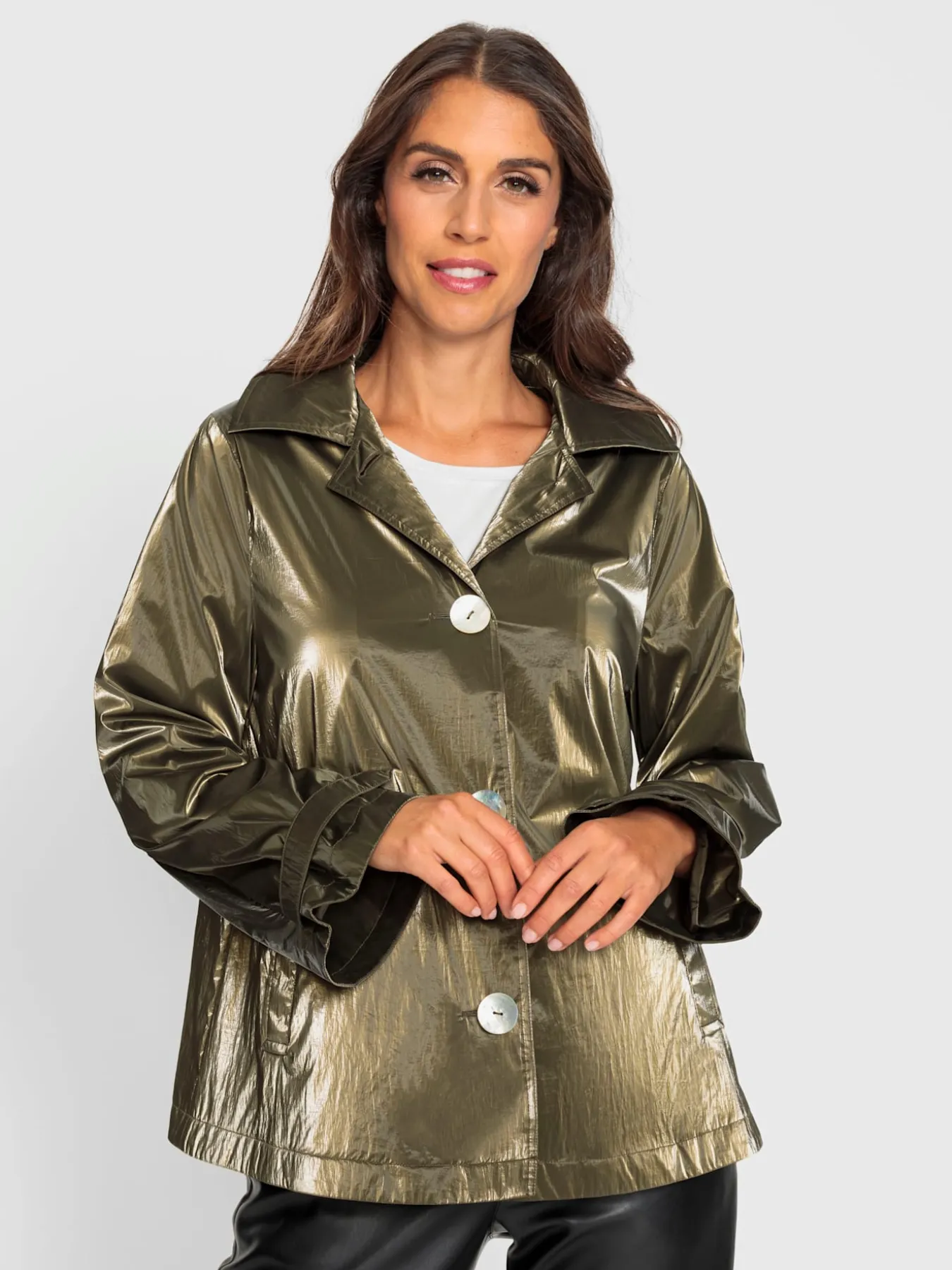 Veste de mi-saison très gros boutons