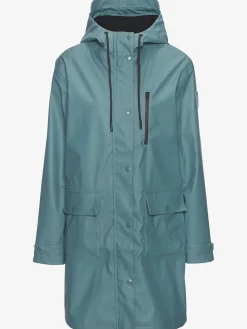 Veste de pluie parka longue à capuche