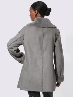 Veste d'hiver col châle mode