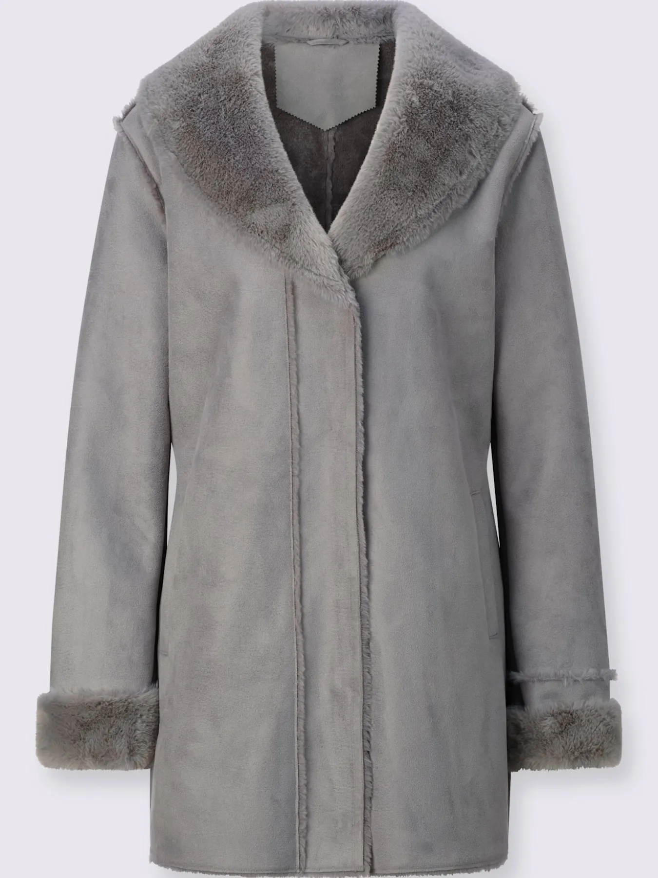 Veste d'hiver col châle mode