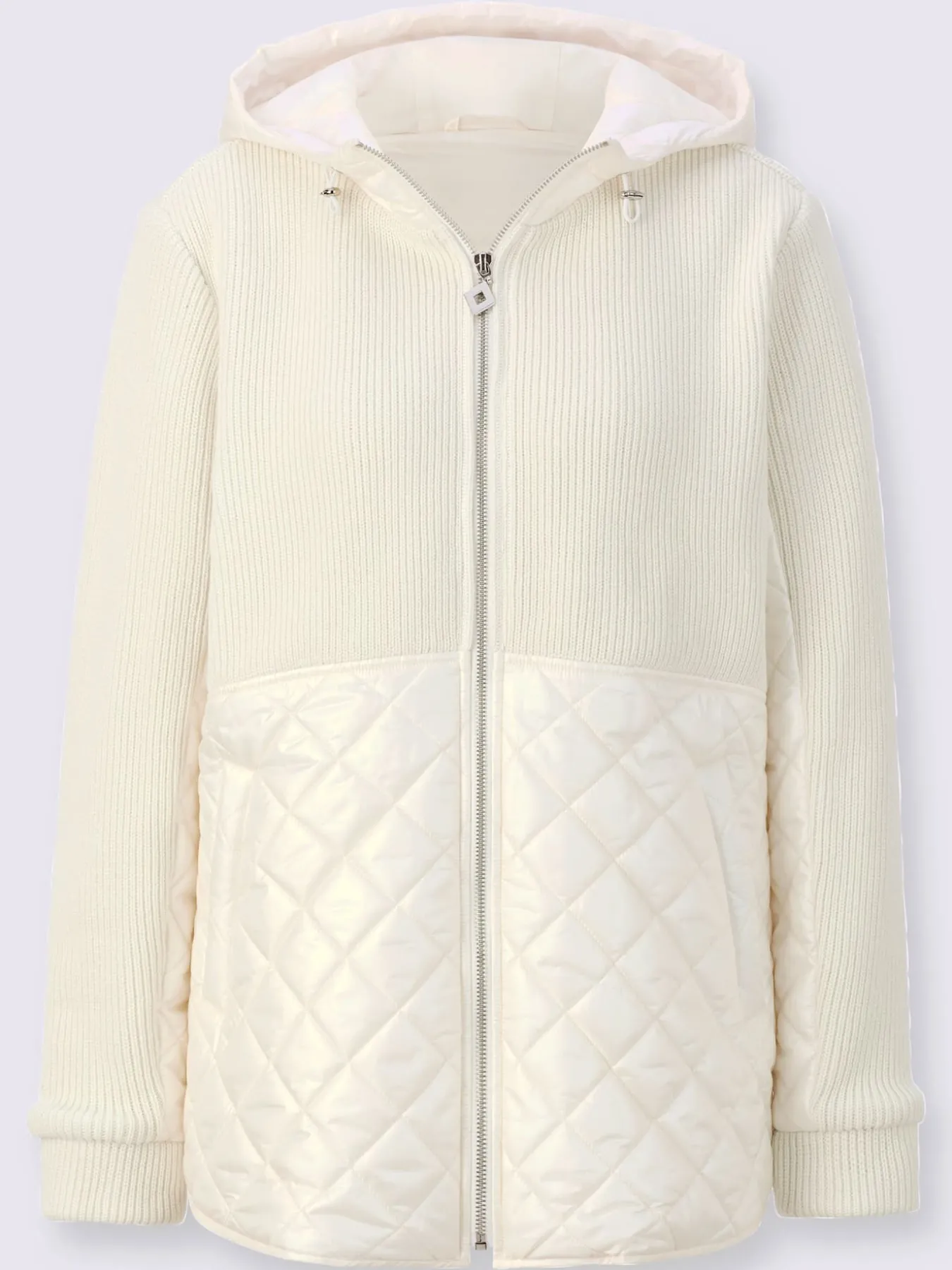 Veste d'hiver piquage en losanges