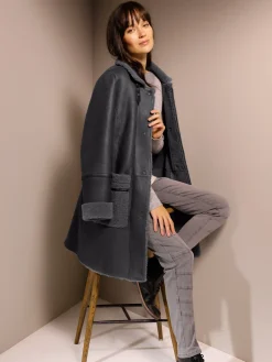 Veste en peau d'agneau 100% cuir agneau nappa