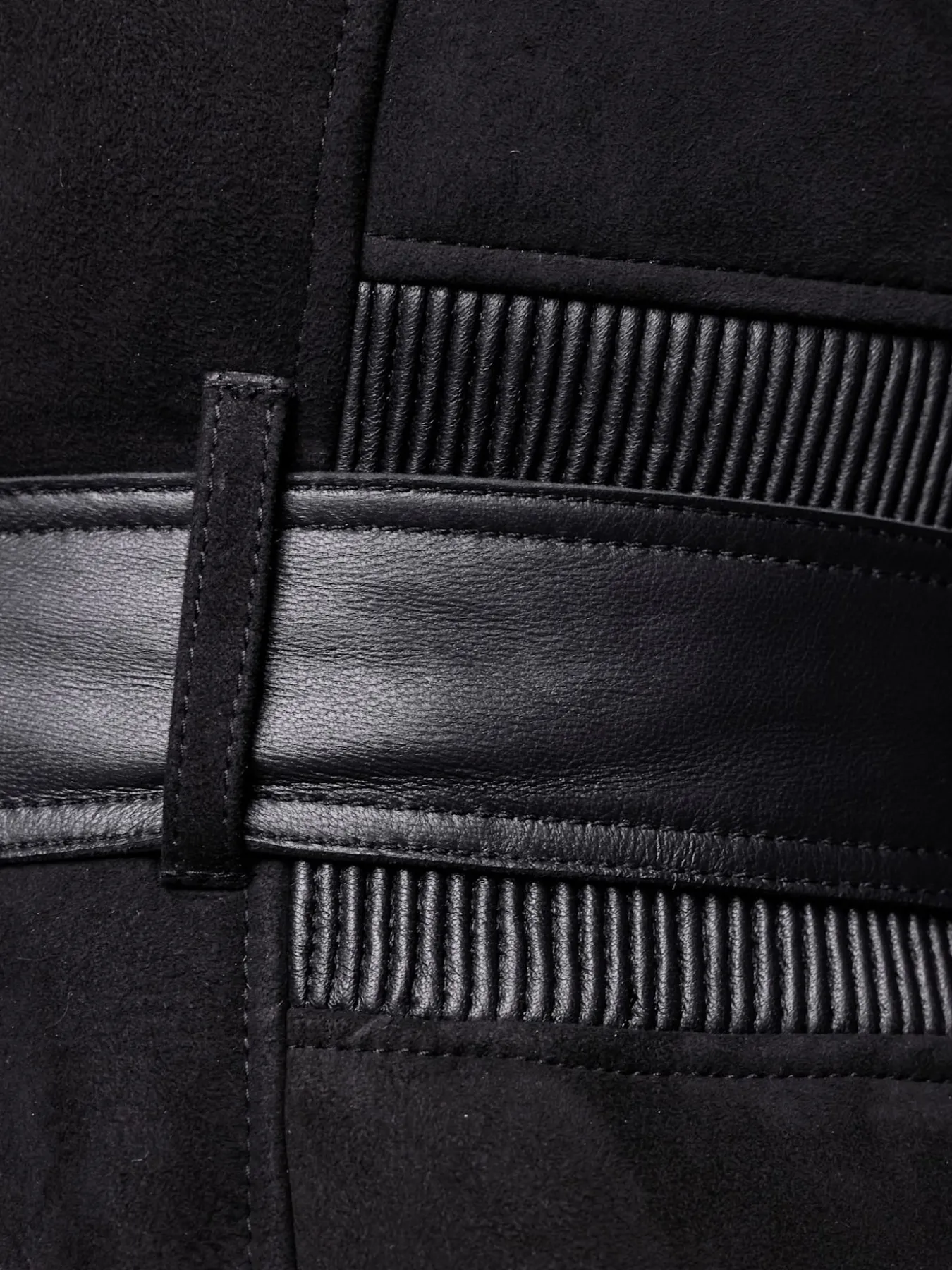 Veste en peau d'agneau haute qualité