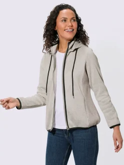 Veste en polaire qualité tricot-polaire