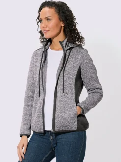 Veste en polaire qualité tricot-polaire