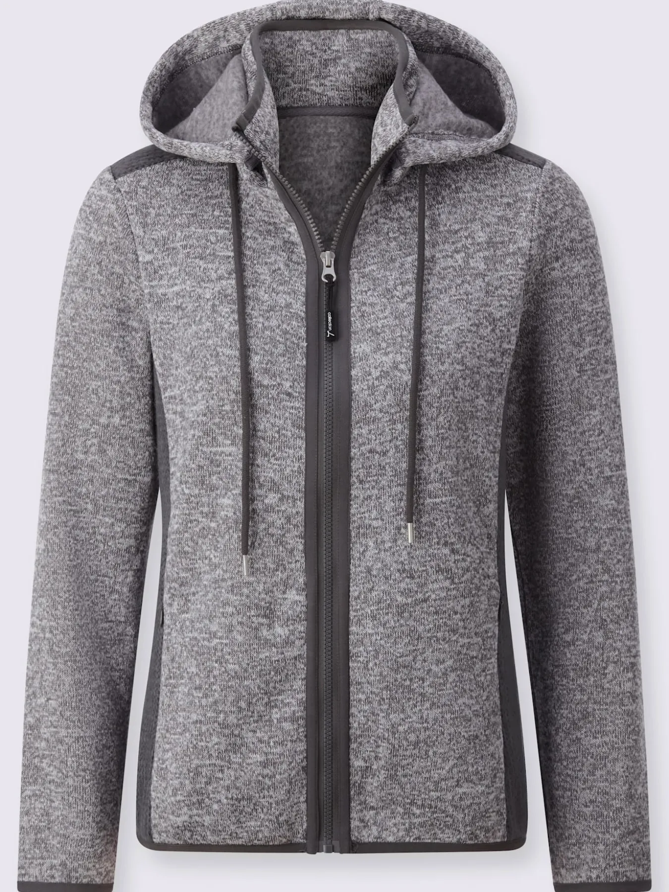Veste en polaire qualité tricot-polaire