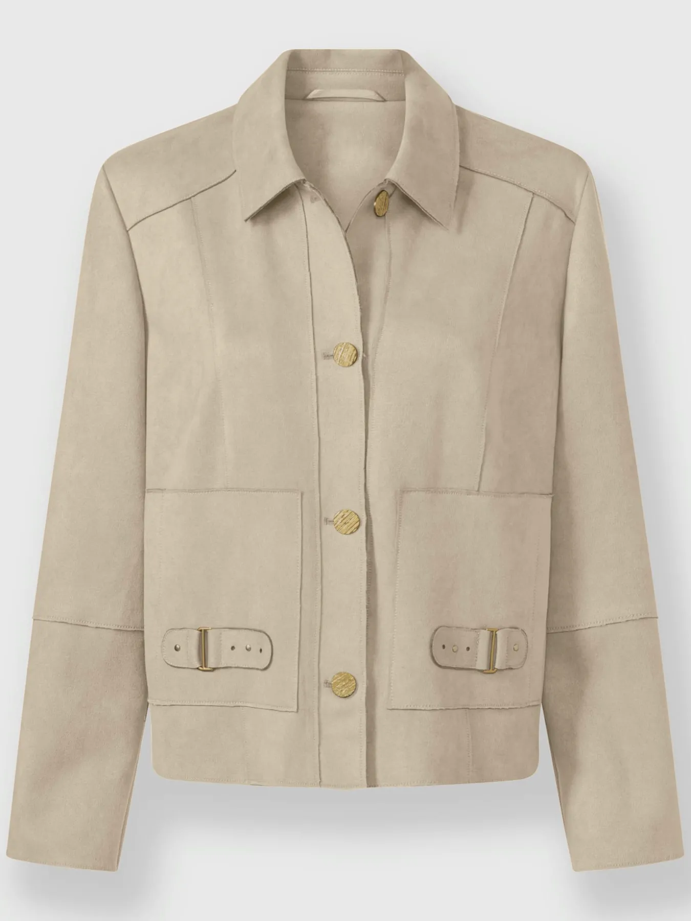 Veste en synthétique bords ouverts modernes