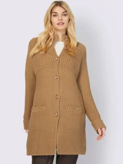 Veste en tricot 15% laine