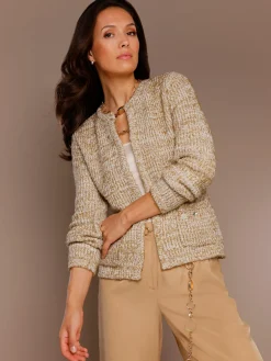 Veste en tricot 30% soie