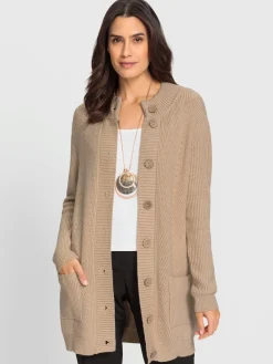 Veste en tricot ajouré 50% viscose