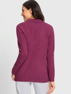 Veste en tricot alternative parfaite au blazer
