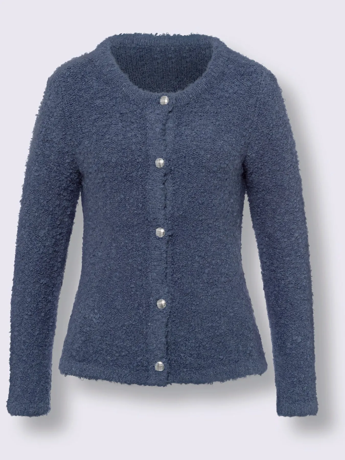 Veste en tricot boutons décoratifs