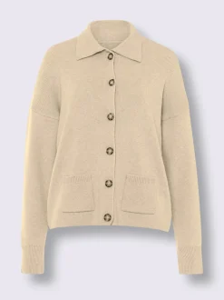 Veste en tricot col polo sportif