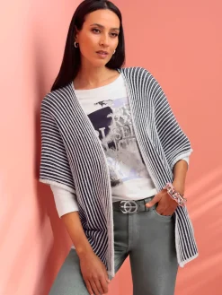 Veste en tricot coupe ouverte