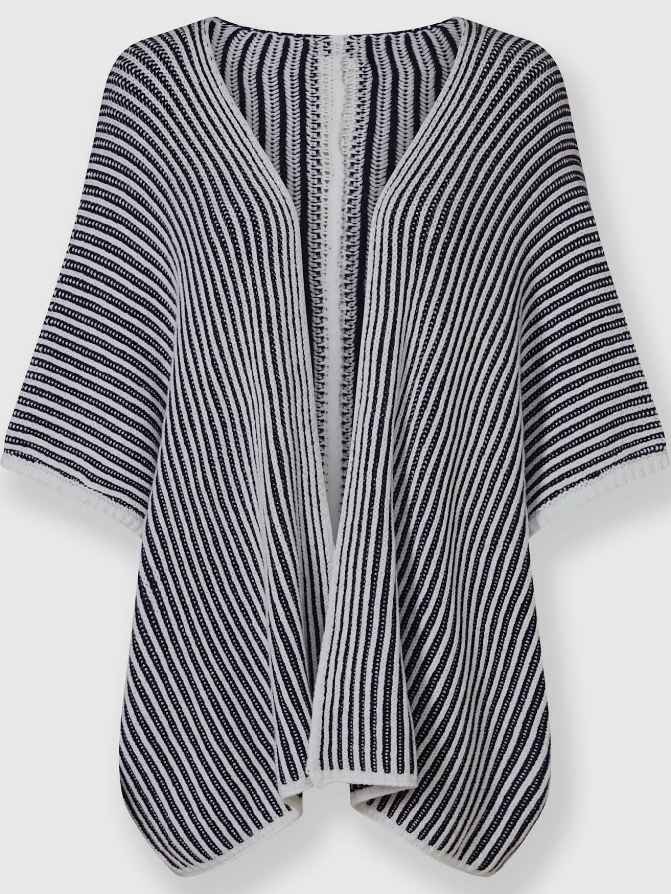 Veste en tricot coupe ouverte